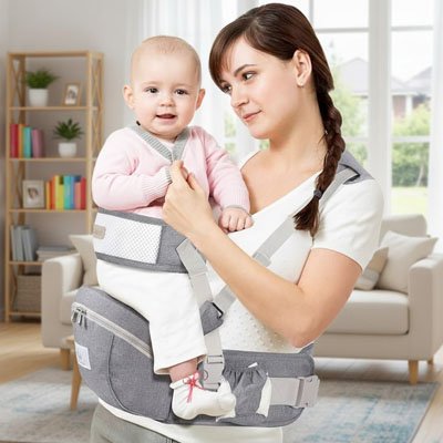 porte bébé maman salon