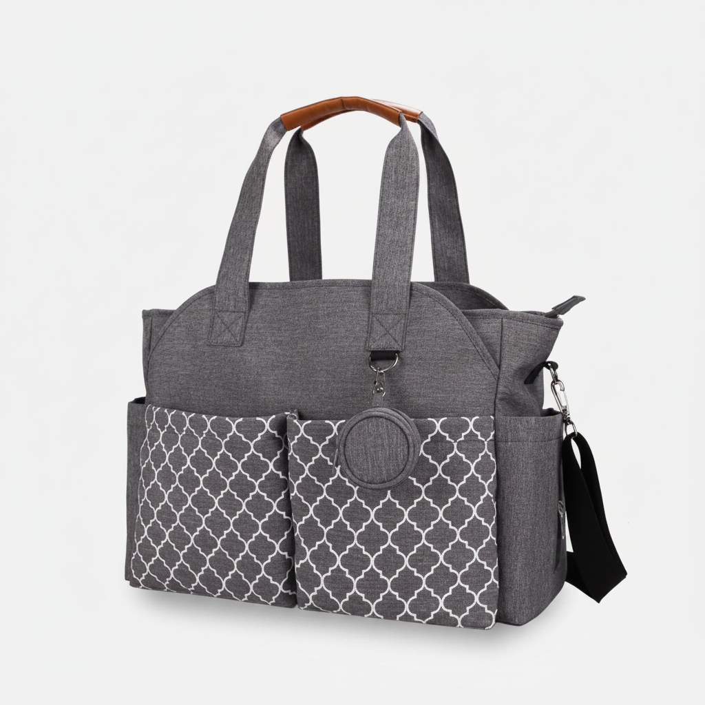 sac a langer bebe gris