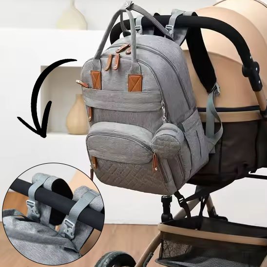 sac à langer sac à dos attache poussette