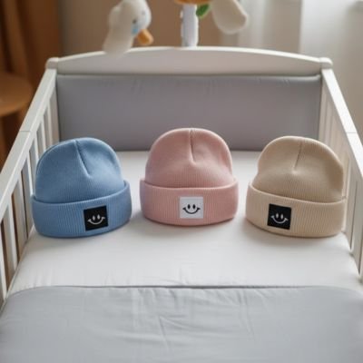 bonnet bébé bassinette variante