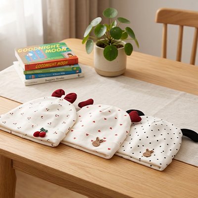 bonnet bebe table variante