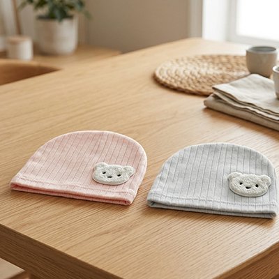 bonnet bébé table variante