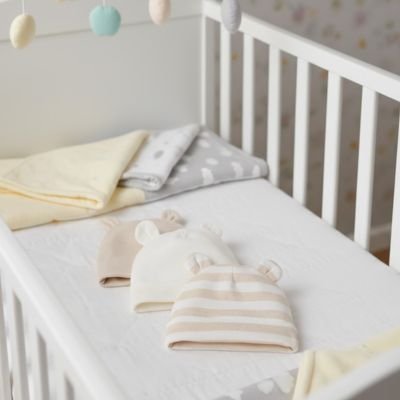 bonnet pour bebe bassinette variante
