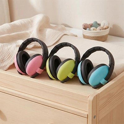 Casque anti bruit bébé bureau variante