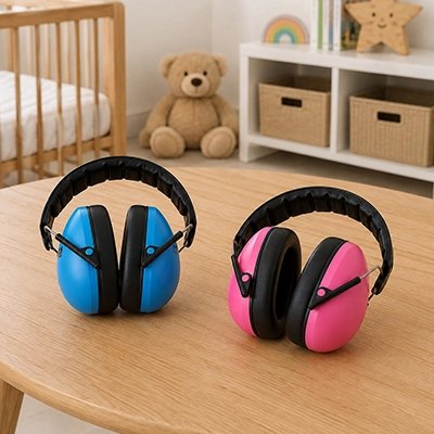 Casque anti bruit bébé variante