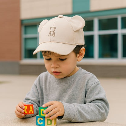 casquette bébé beige garçon