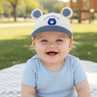casquette bebe beige picnic