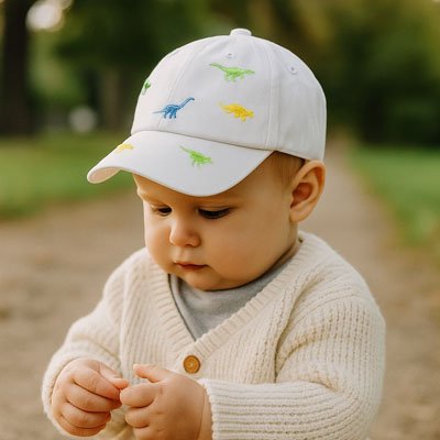 casquette bebe blanc veste laine