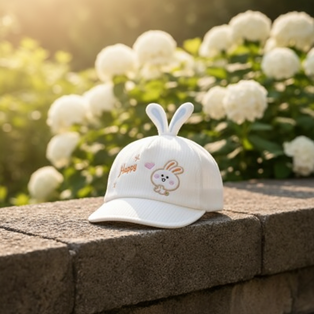 casquette bébé bleu variante