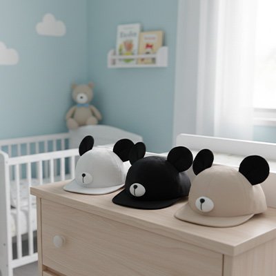 casquette bébé bureau variante