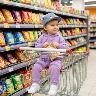Casquette bebe épicerie