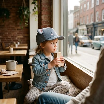 Casquette bebe fenêtre