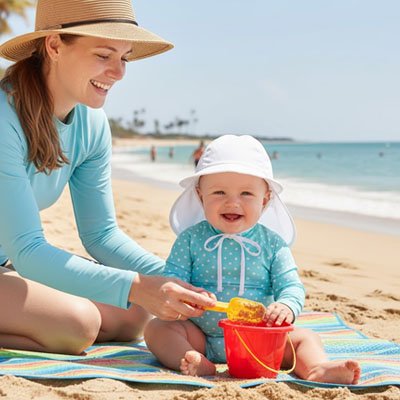 casquette pour bebe blanc maman seau