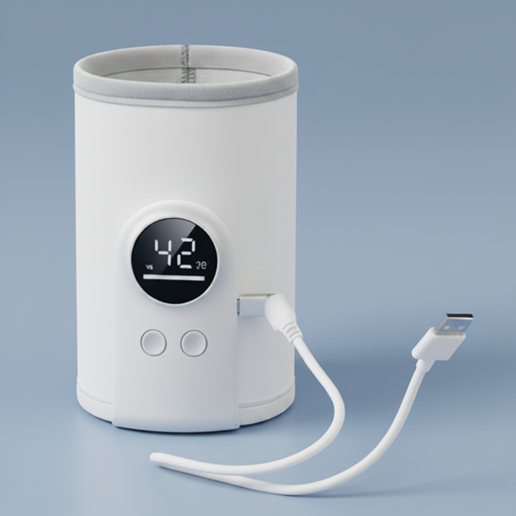 chauffe biberon nomade variante blanc