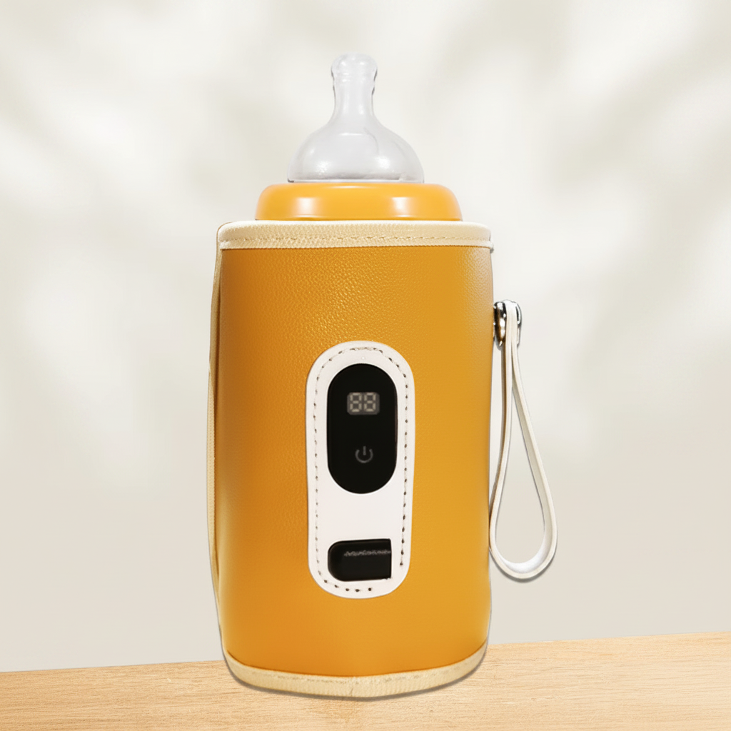 chauffe-biberon portable jaune variante