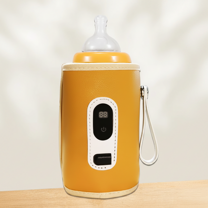 chauffe-biberon portable jaune variante