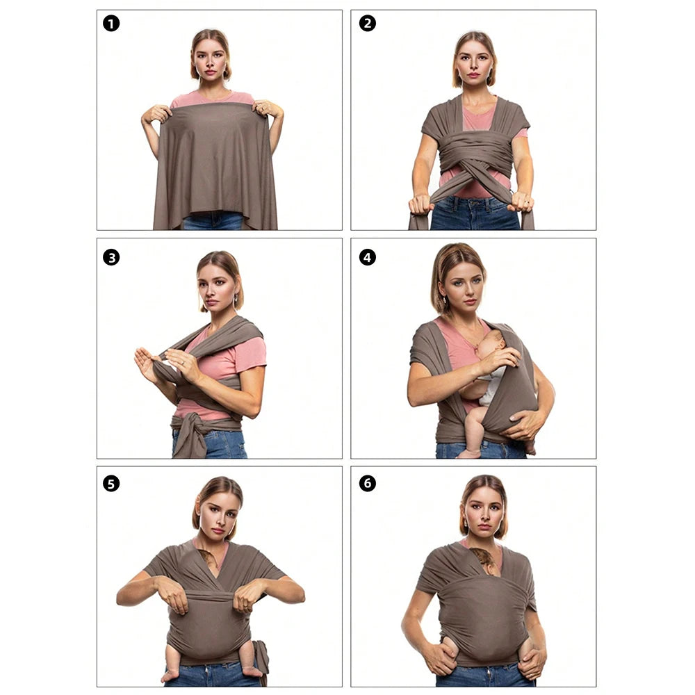 echarpe porte bebe méthode