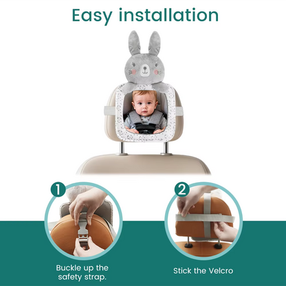 miroir bébé pour voiture appui-tête