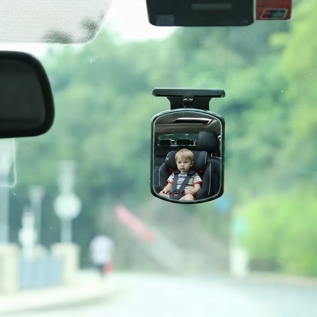 miroir pour bebe a la vitre enfant