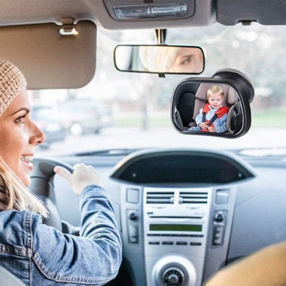 miroir pour bebe maman regarde