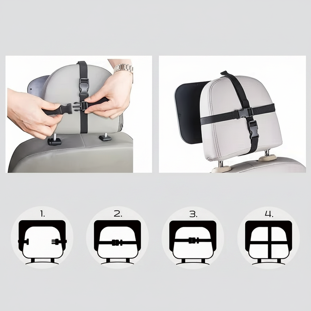 MIROIR POUR VOITURE BEBE / ORIENTABLE