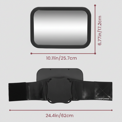 miroir voiture bebe dimensions
