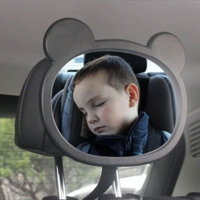 miroir voiture bébé endormi