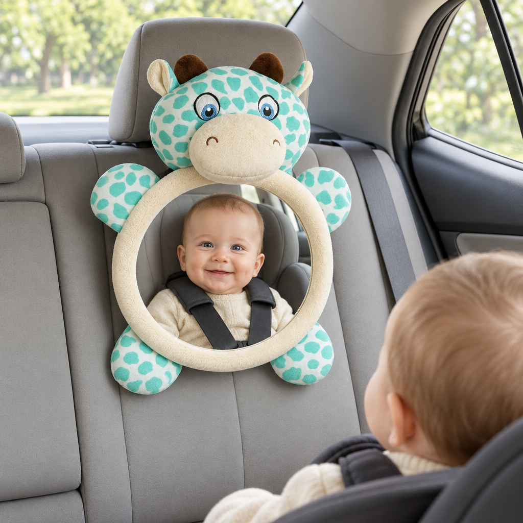 MIROIR VOITURE BEBE | PELUCHE