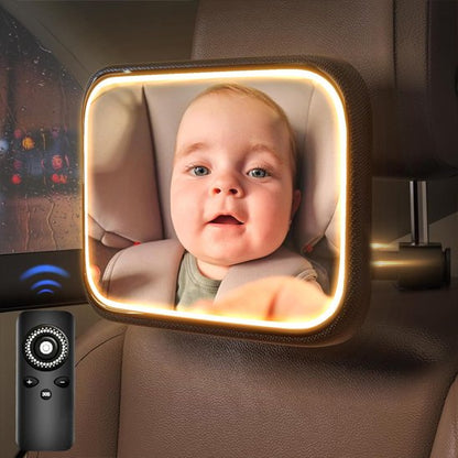 miroir voiture bebe visage devant
