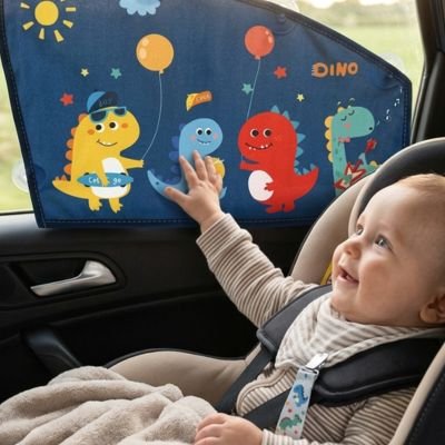 pare soleil bebe voiture côté droit touché