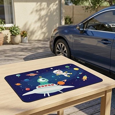 pare soleil sur table extérieur