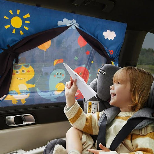 pare soleil voiture bébé avion papier