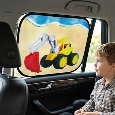 pare soleil voiture de proche