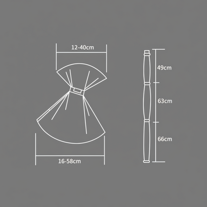 portage bébé dimensions