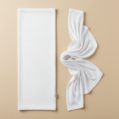 portage en écharpe white tissu