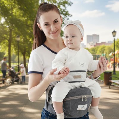 porte bébé maman parc 
