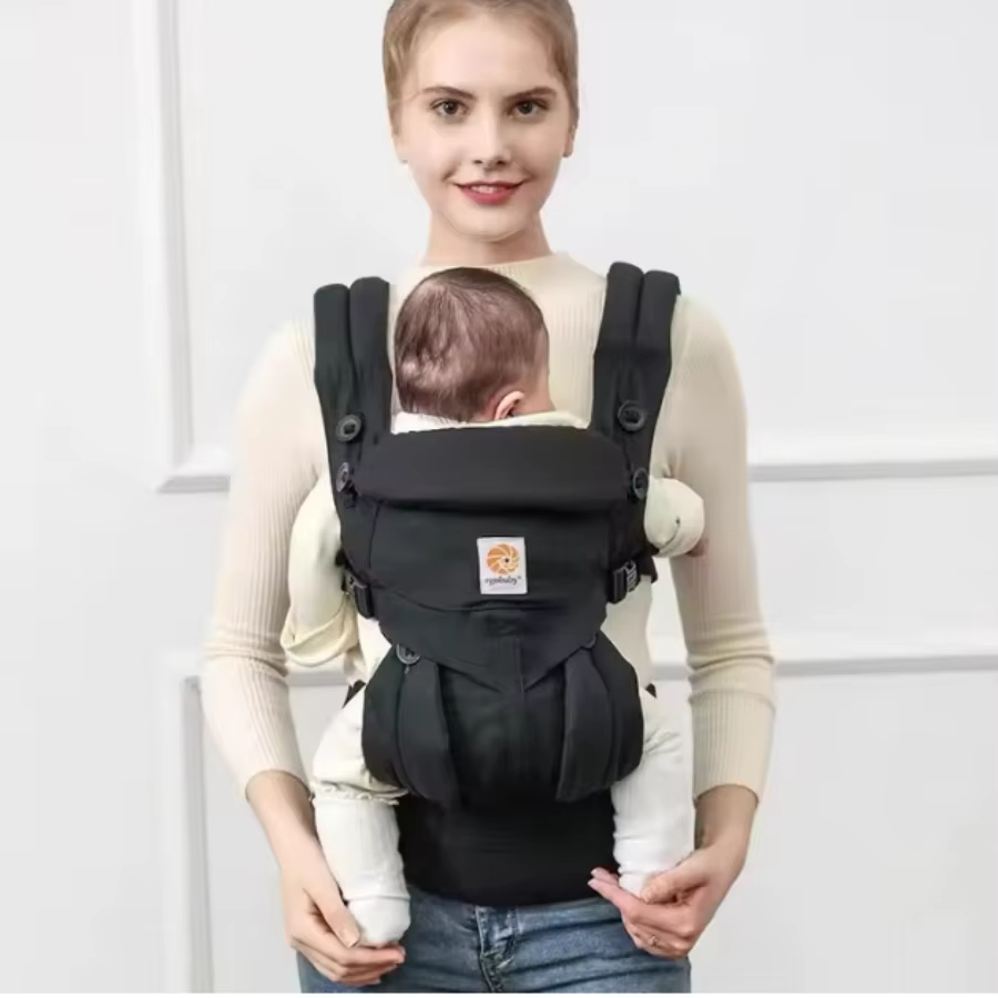 porte-bébé nouveau-né maman noir