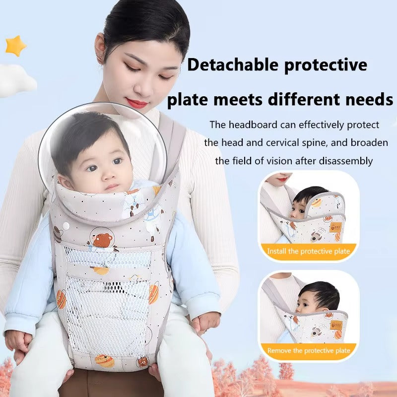 porte bebe physiologique appuie-tête