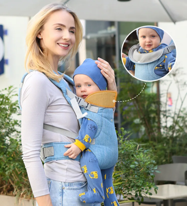 porte-bébé physiologique appuie tête