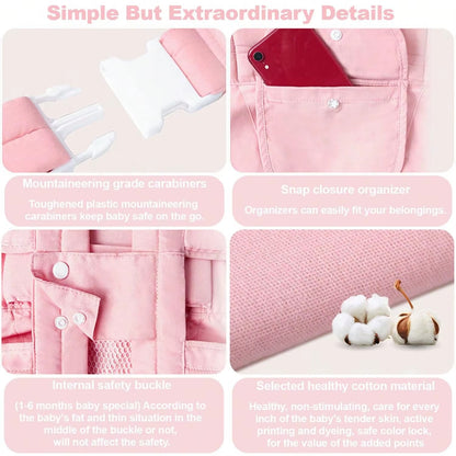 porte bebe physiologique détails