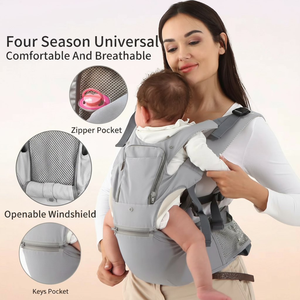 porte bébé physiologique maman accessoires