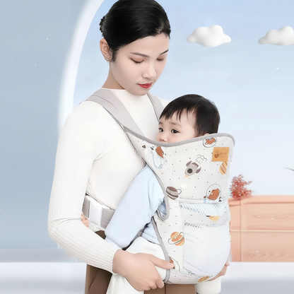 porte bebe physiologique maman sans appuie-tête