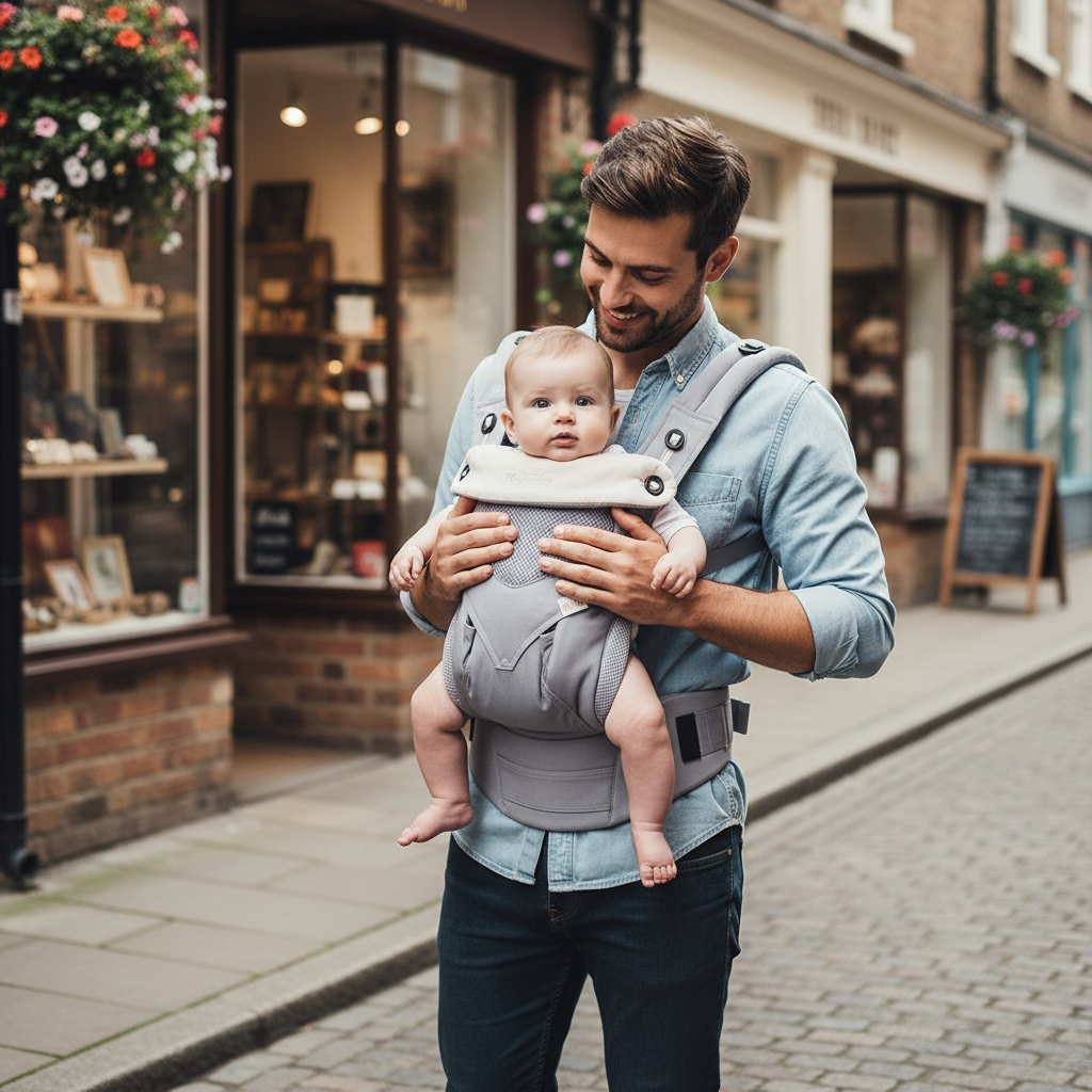 Porte bébé physiologique / Respirant