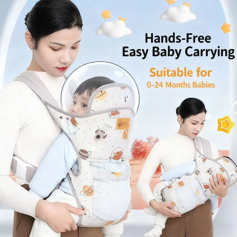 porte bebe physiologique position