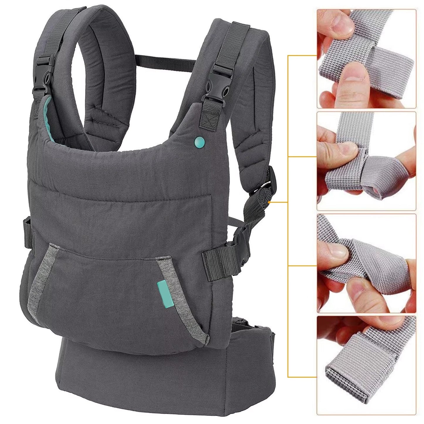 porte-bébé physiologique sangles
