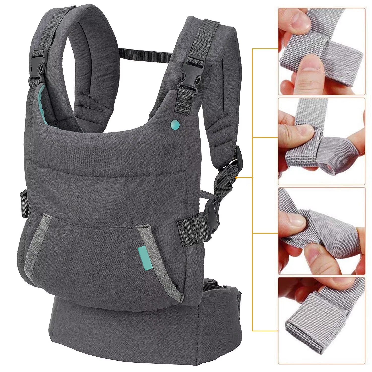 porte-bébé physiologique sangles