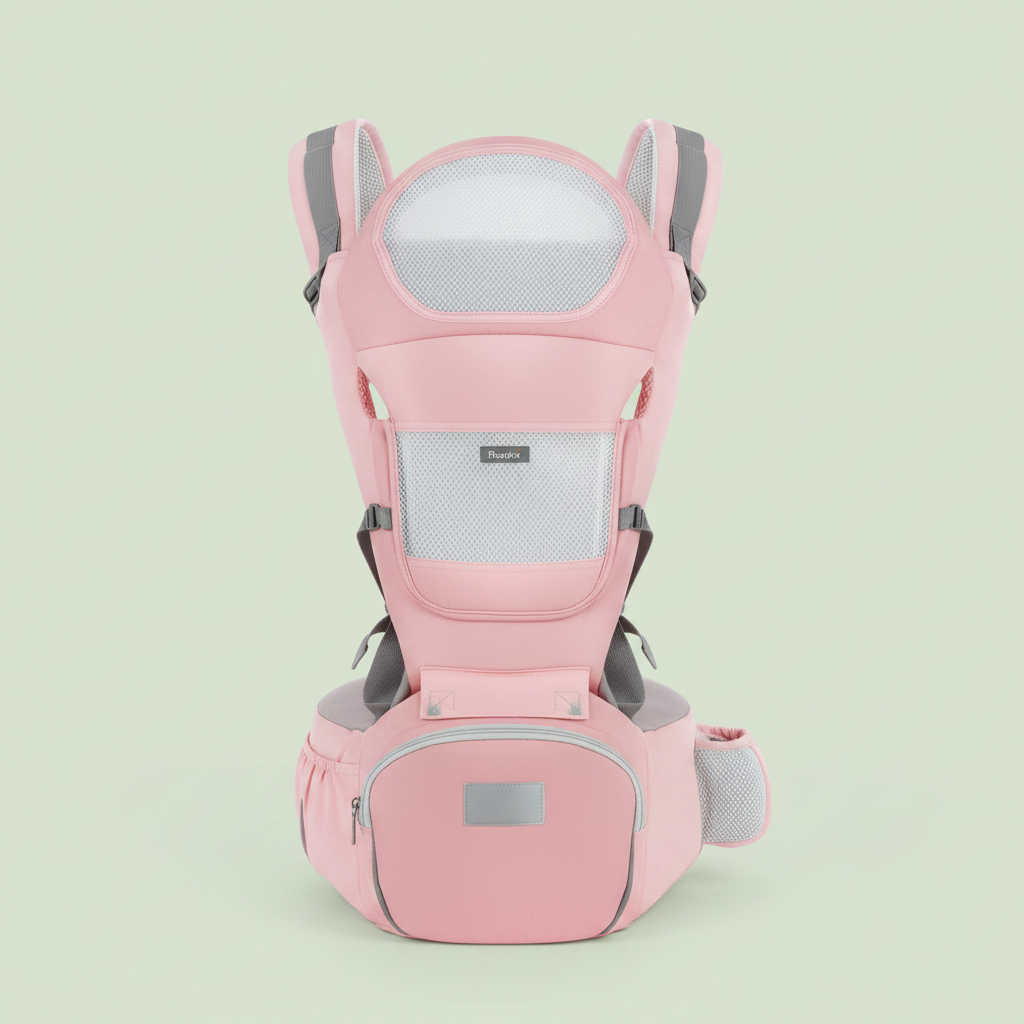 porte bébé rose