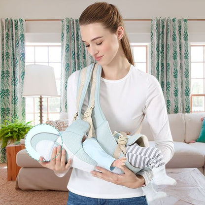 porte bébé vert maman