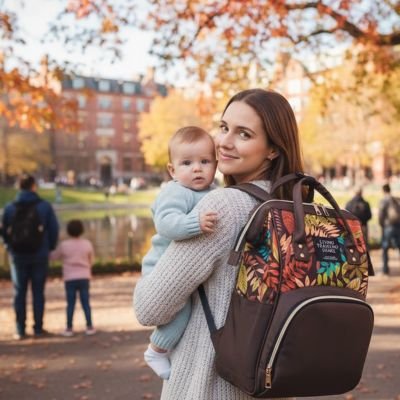 sac a dos a langer maman regard