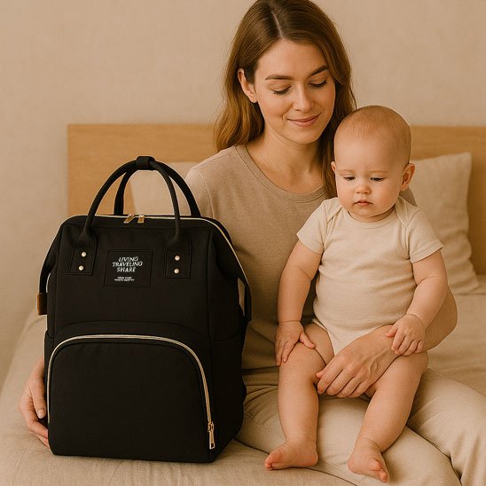 sac a dos bebe noir